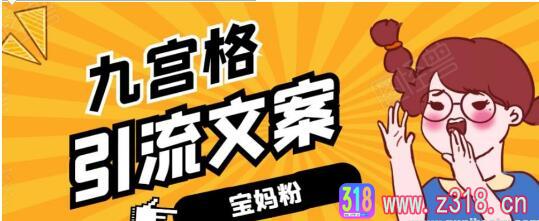 测试九宫格文案引流课：手把手教你快手引流精准宝妈粉【视频课程】