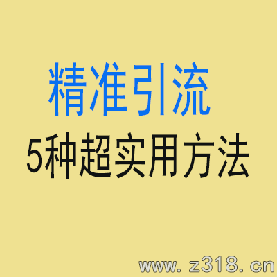 精准引流5大方法，简单粗暴7天加5000好友